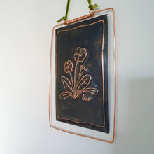 Load image into Gallery viewer, Primrose of Love Copper Plaque