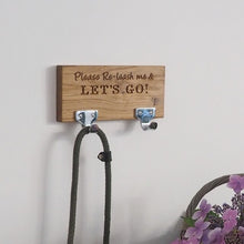 Load image into Gallery viewer, Dog Lead Holder with Two Hooks