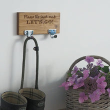 Load image into Gallery viewer, Dog Lead Holder with Two Hooks