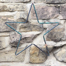 Load image into Gallery viewer, Green Copper Metal Star