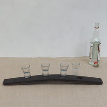 Load image into Gallery viewer, Oak Barrel Shot Flight Board