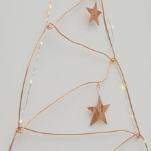 Load image into Gallery viewer, Copper Wire Christmas Tree Wall Hanging
