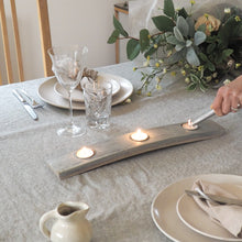 Load image into Gallery viewer, Medium Oak Whisky Barrel Tealight Holder