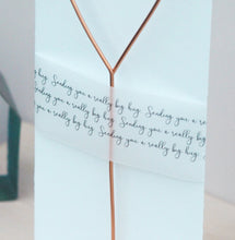 Load image into Gallery viewer, Really Big Hug Copper Heart Card