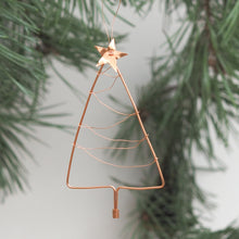 Load image into Gallery viewer, Copper Wire Tree Decoration