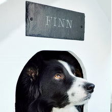 Load image into Gallery viewer, Bespoke Engraved Dog Kennel Sign