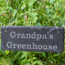 Load image into Gallery viewer, Engraved Slate Sign For Him