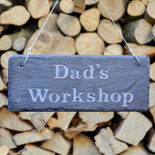 Load image into Gallery viewer, Engraved Slate Sign For Him