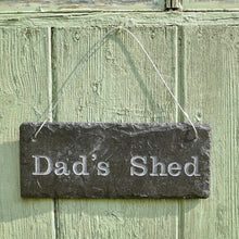 Load image into Gallery viewer, Engraved Slate Sign For Him