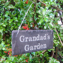 Load image into Gallery viewer, Engraved Slate Sign For Him