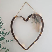 Load image into Gallery viewer, Whisky Barrel Hoop Heart