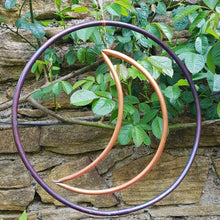 Load image into Gallery viewer, Copper Moon and Circle Wreath