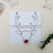 Load image into Gallery viewer, Wire Rudolph Hanging Decoration
