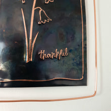 Load image into Gallery viewer, Bluebell of Gratitude Copper Plaque
