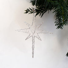 Load image into Gallery viewer, Silver North Star Decoration
