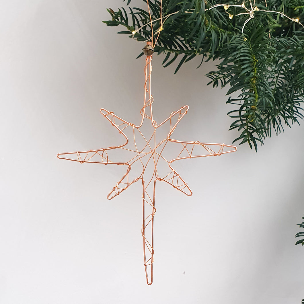 Copper North Star Decoration