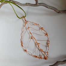 Load image into Gallery viewer, Copper Fallen Beech Leaf
